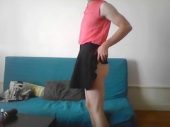 Assistant, office, crossdresser