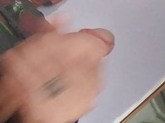 Jerking my seven incher.