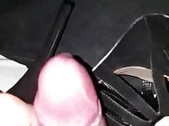 My high heels cum