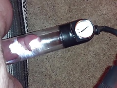 Pumping my cock
