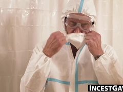 [censored]Batty boy.com - Three way check-up with stepfather concludes in steaming fuck-fest