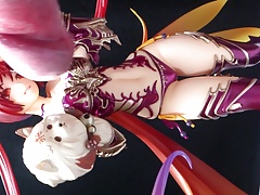 figure bukkake (Kerberos)