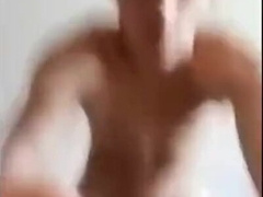 Webcam Twink Jock Strokes His Big Cock5555