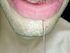 tongue, sloopy, hard, I want to suck your cock like a hottie, cum in my mouth, submissive, hard, kiss hot and full of passion, pov