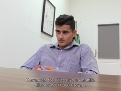 He Works As A Car Mechanic But The Money Is Not Enough So He Takes A Dick For Extra Cash