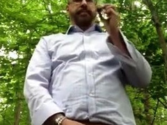 Forest Masturbation: Daddy's Outdoor Adventure4444