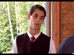 Student fucks the mechanic.