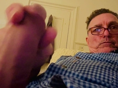 He flashes his enormous meatpipe again and drains