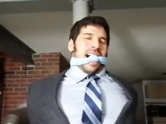 bound in suit