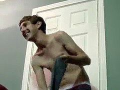 Budding woody gets to display off his big dick to his daddy