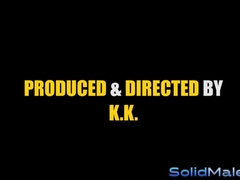 Dirty boy gets jizzed on