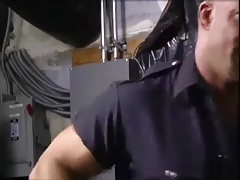Young Cop Fucks Mature Cop