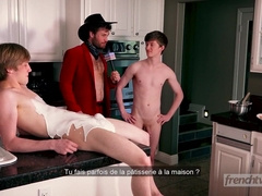 Justin Leroy, Felix Maze And Le Roy In Ntc Human Cake Challenge