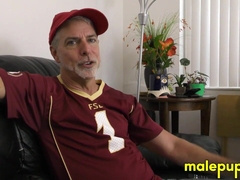 Your stepdad Richard Lennox accidentally FARTS during a game