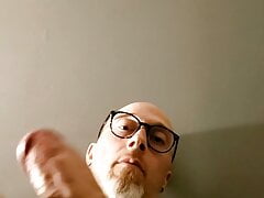 Big cock Heathen Stroking till huge close up cumshot