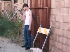 Twink Step Son Caught By Step Dad Smoking Gets Punish Fucked