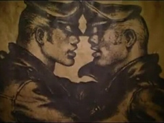 2 Daddys an a Guy tugging in a Backyard from a Club