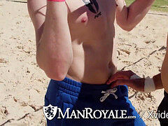 ManRoyale 2 athletic otters fuck on a super-fucking-hot day