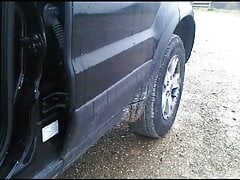 Car Wank - Justanotherme84 driving hard and wanking