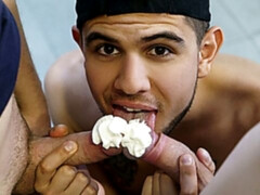William Moore and others in a gay frat threesome