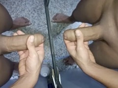 Watch me cum once more in the mirror 😏