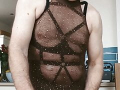 Slow motion lingerie fun