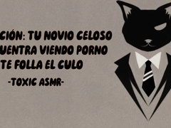 Asmr Dom: tu novio celoso te encuentra viendo porn y te folla el ass [Voz de hombre - Gimiendo]
