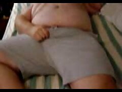 Big boy touching himself