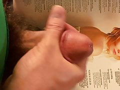 Cumming for Emma Stone and licking it up 7