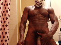 BIG BLACK COCK Adore Hallelujah Johnson Scary Flick (Jaw-dropping Wank)