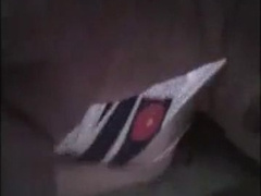 Asian Sissy wanking in bed 10