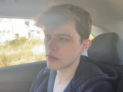 Nasty twunk Masturbate Davis fellates trio huge yam-sized spears all at once