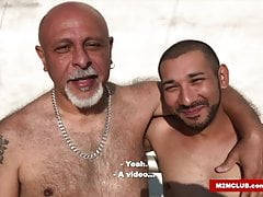 Hairy Daddy Barebacking his Boi