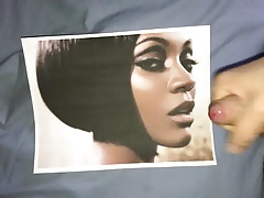 Zoe Saldana cum tribute