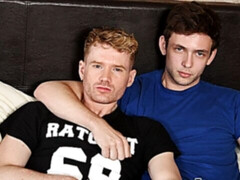 Nathan Gear topping submissive hottie Sebastian Evans