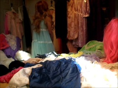 PLAYING DRESS-UP  Pt. I  First Orgasm of 2
