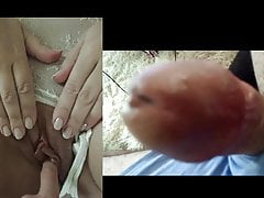 Tributo com cum a pedido da amiga casada Elisa