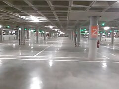 Walking in the airport parking lot 2