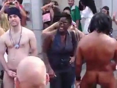 Public Masturbators: Outdoor Hunk Action