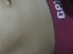 masturbating and cumshot over chest
