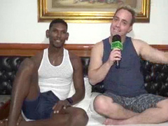 Kadu-castro gets his mouthful of pleasure from a hung ebony guy