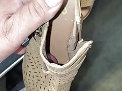 pair of brown heels I bought  from Ebay