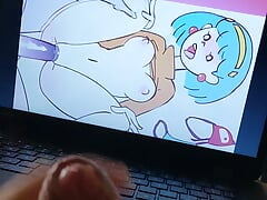 Masturbation cum tribute minus 8 Amelia Nintendo switch character