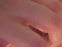 He attempts to screw his own culo and then rails a giant fake penis to a XXL jizm