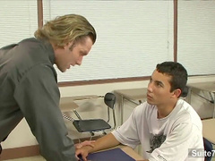 very sumptuous gays nailing butts in the classroom