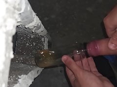 Pee on my dick and ass