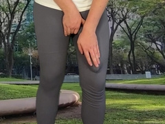 Risky jizz shot