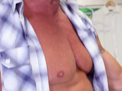 Strong and sexy stepdad is going to fuck a slutty twink