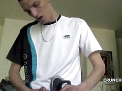 Asian slut fucked by sneakers of badboy master