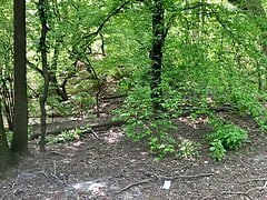 MenOver30 - Hans Berlin Jerking His Uncut Meat Outdoors